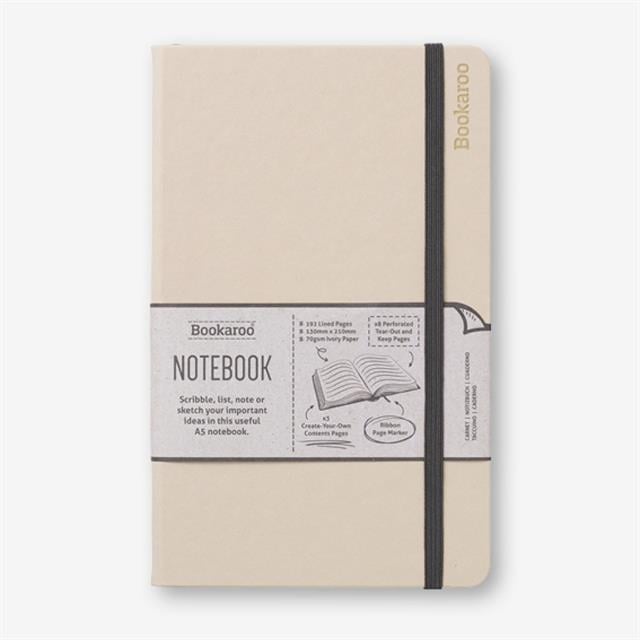If-If Bookaroo A5 Journal çizgili Defter Cream-Defter-1-roqelvaxirum.shop