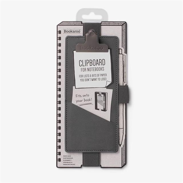 If-İf Bookaroo Clipboard Klipsli Kitap Ayracı Charcoal Gri-Kitap Ayracı-1-roqelvaxirum.shop