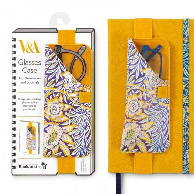 If-If Bookaroo Glasses Case Lastikli Gözlük Kılıfı Morris Tulip & Willow-Kitap Ayracı-2-roqelvaxirum.shop