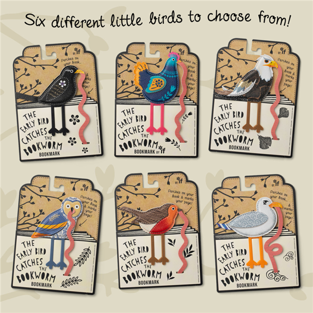 If The Early Bird Kitap Ayracı Robin 16605