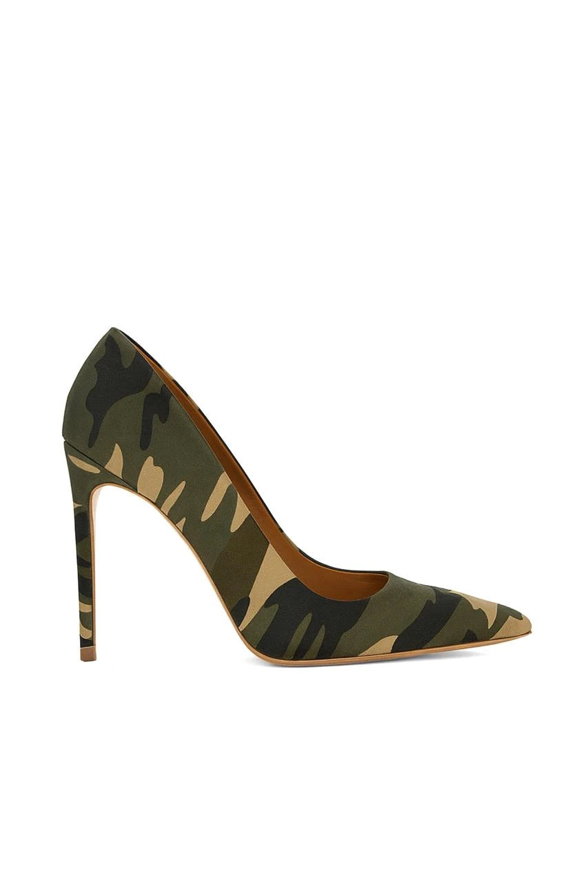 Monaco Kumaş 10 Cm Stiletto