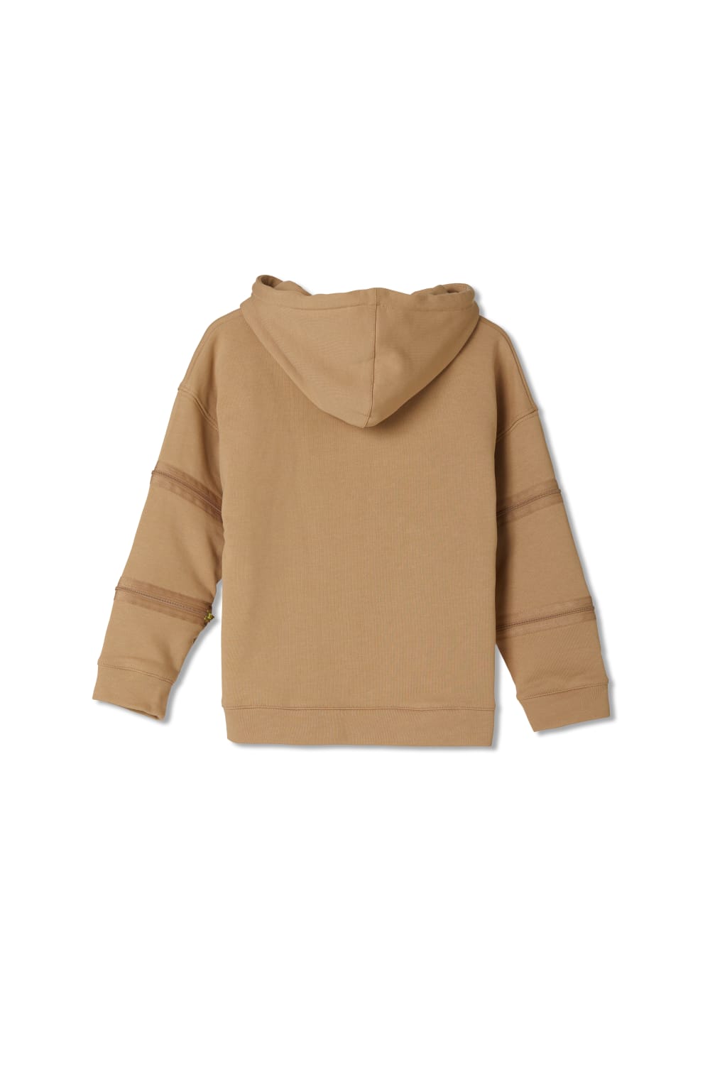 JayJayJumpie-3'ü Bir Arada Dönüşebilir Hoodie Çıkarılabilir Dirsek Parçalı Kapüşonlu Çocuk Sweatshirt | Bej-Sweatshirts & Hoodies-1-roqelvaxirum.shop