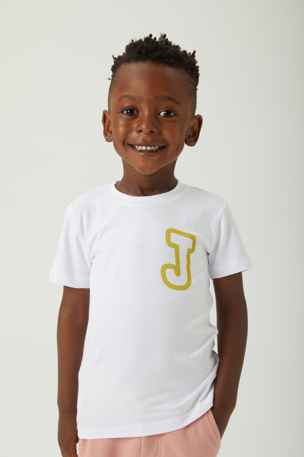 JayJayJumpie-Lime J Baskılı Pamuklu Beyaz Kısa Kollu Tişört-T-Shirts-3-roqelvaxirum.shop