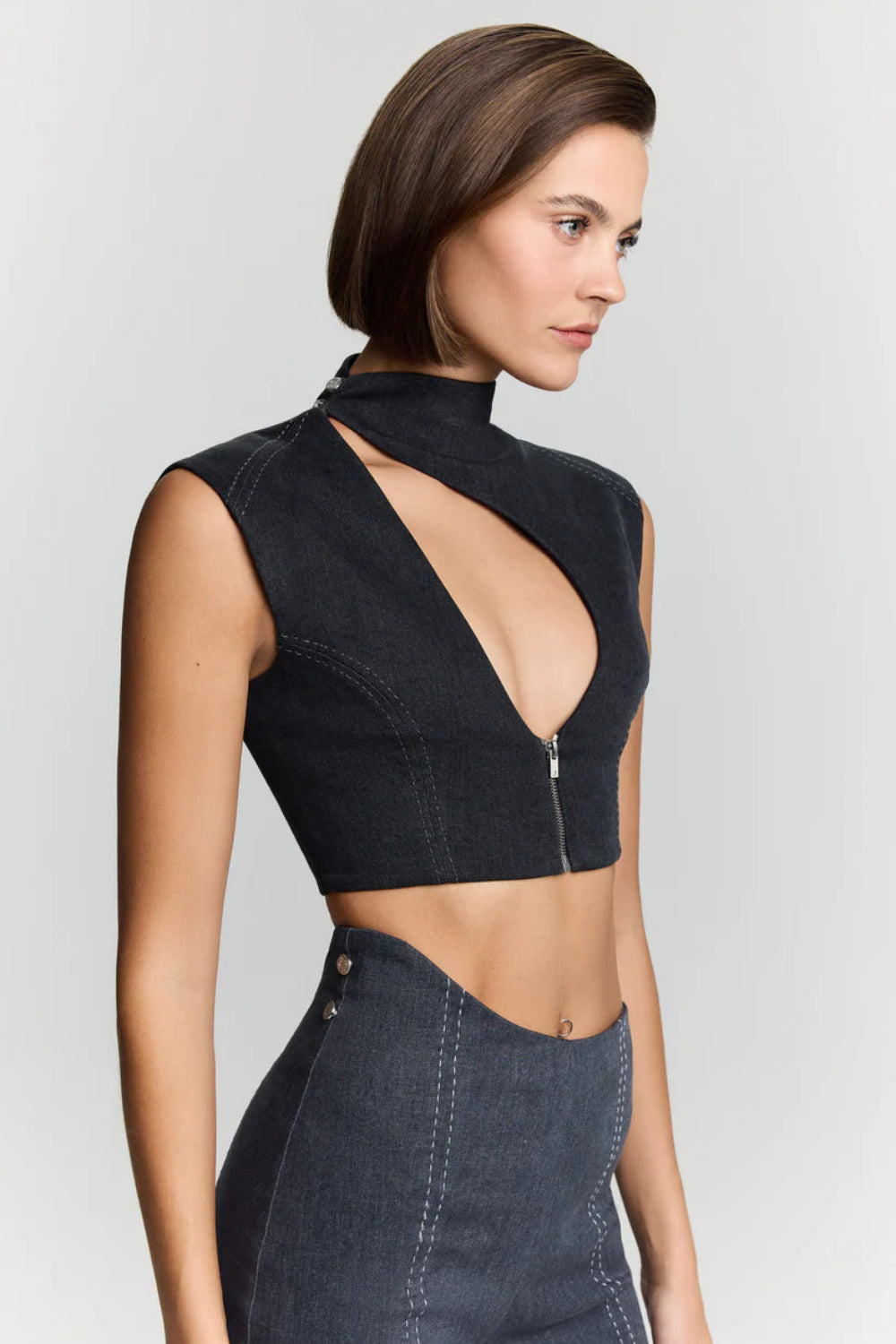 Jendue-Dew Drop Denim Jacket-Top-2-roqelvaxirum.shop