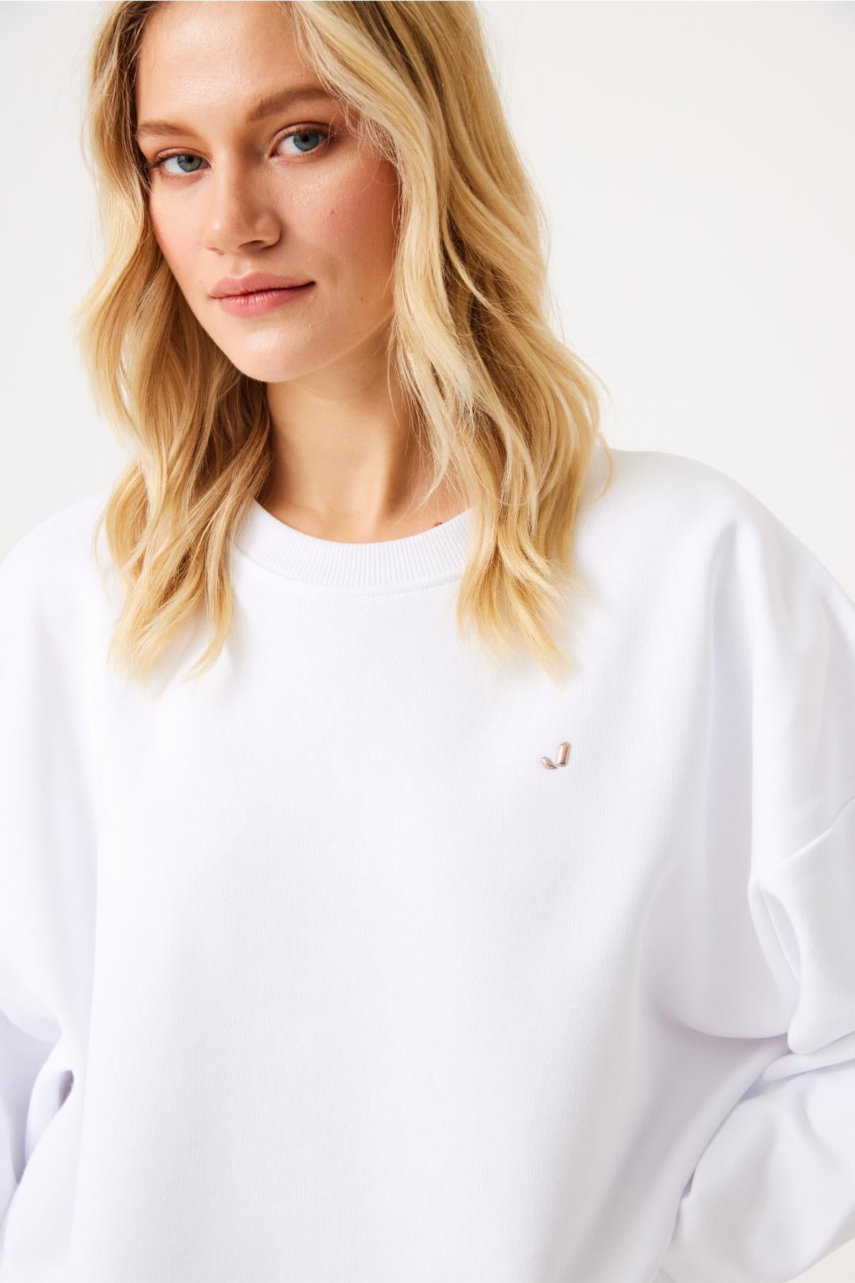 Jerf-Aura Sweatshirt Beyaz-Sweatshirts & Hoodies-3-roqelvaxirum.shop
