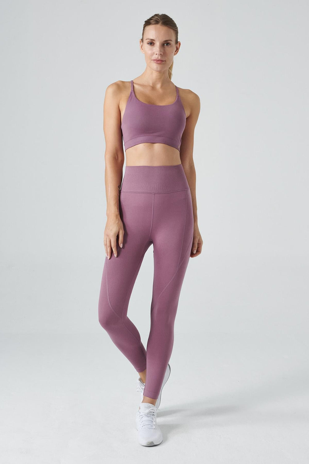 Jerf-Pine Yüksek Bel & Toparlayıcı Tayt Pastel Lila-Tayt-1-roqelvaxirum.shop