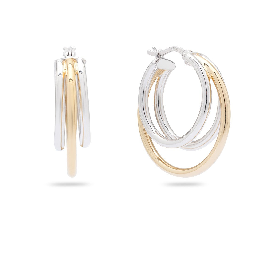 Kimolos-Crescent 925 Ayar Gümüş Küpe-Küpe-1-roqelvaxirum.shop