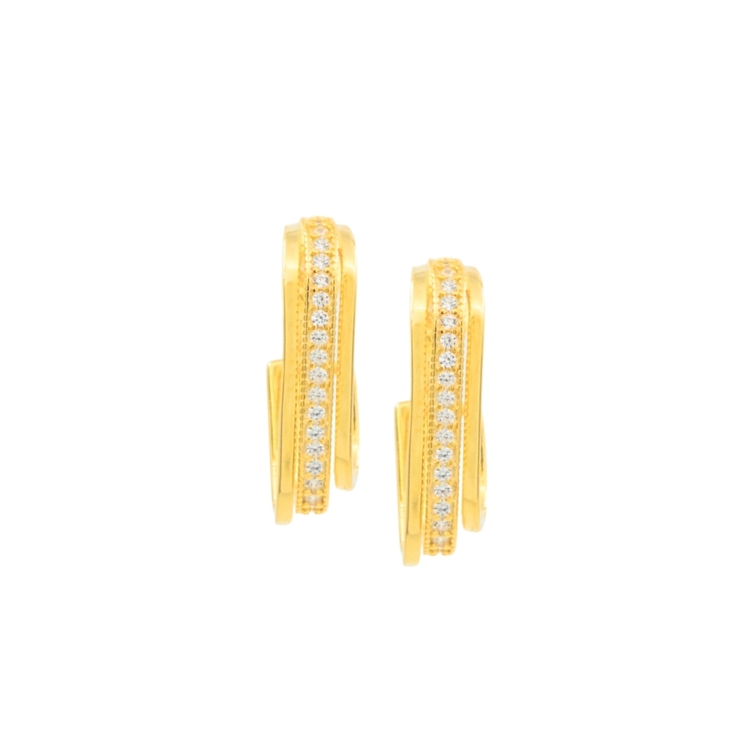 Kimolos-Twinkle 925 Ayar Gümüş Zirkon Taşlı Küpe-1-roqelvaxirum.shop