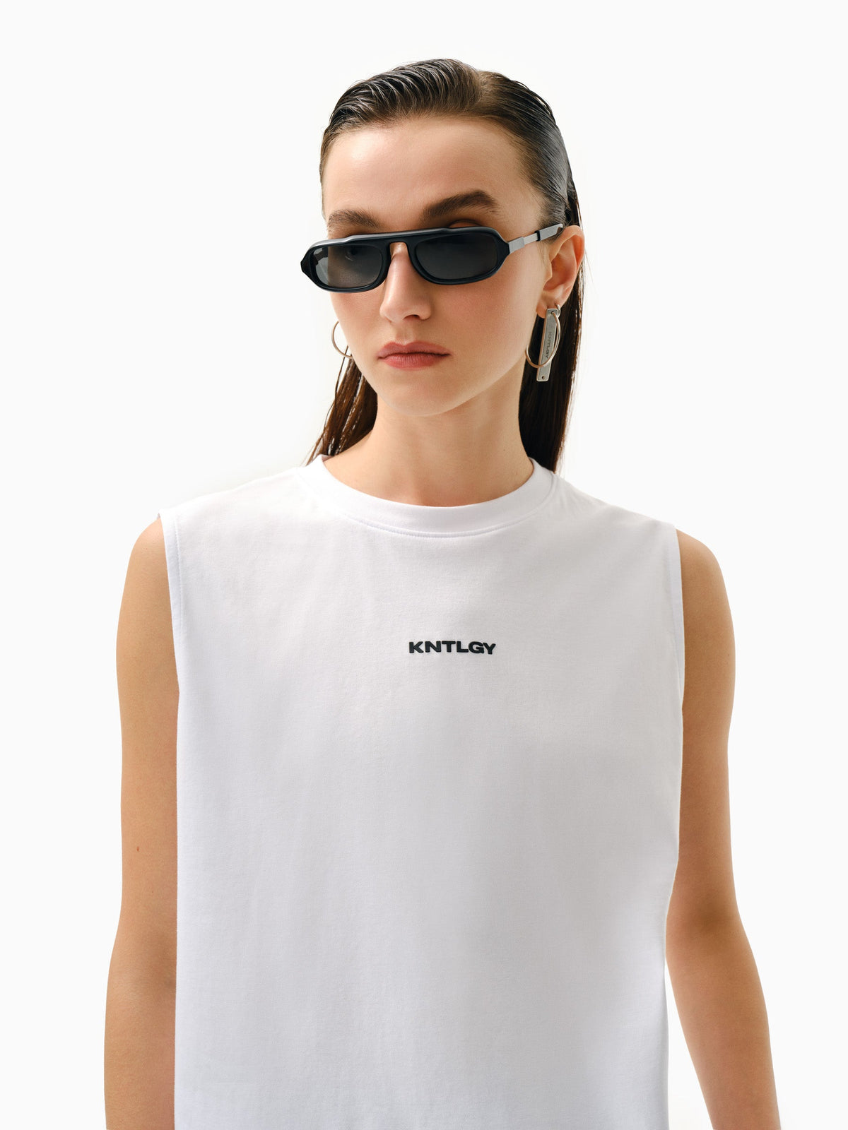 Kntlgy-Beyaz Sıfır Kol T-Shirt-T-Shirts-2-roqelvaxirum.shop