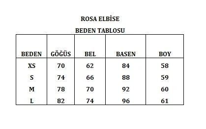 Rosa Sıfır Kol Kısa Elbise