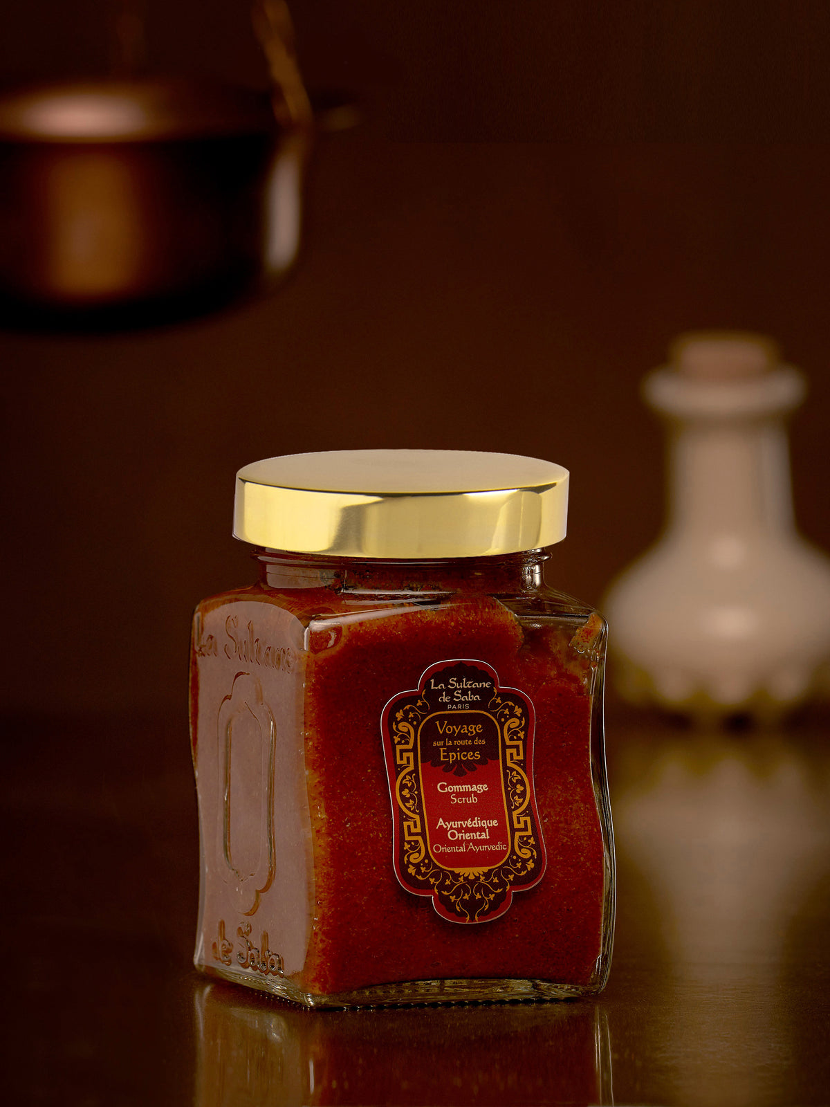 La Sultane De Saba-Spicy Scrub Oriental Ayurvedic Amber Vanilla Patchouli - Spices-Peeling-2-roqelvaxirum.shop