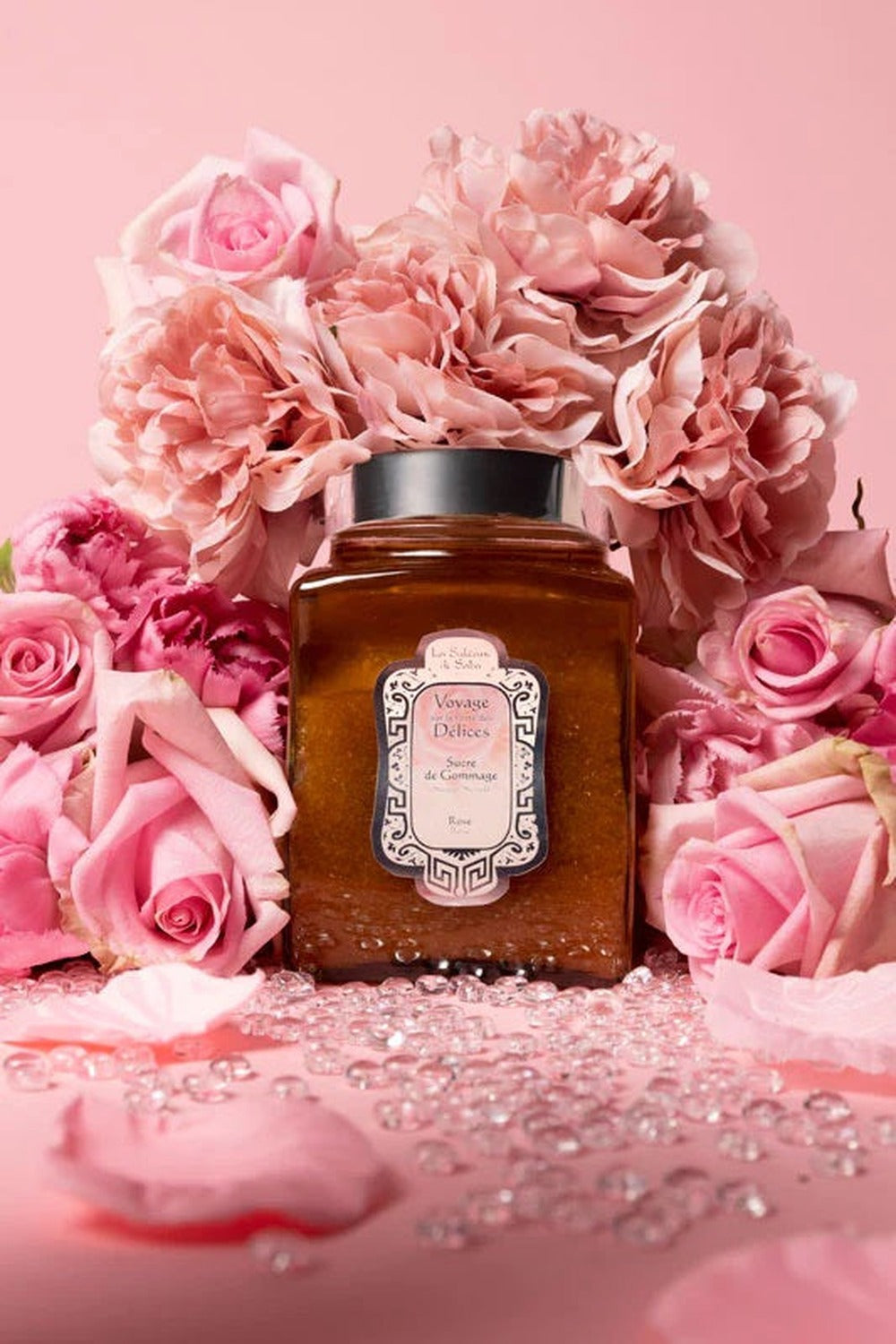 La Sultane De Saba-Sugar Scrub Rose - Delices-Peeling-2-roqelvaxirum.shop