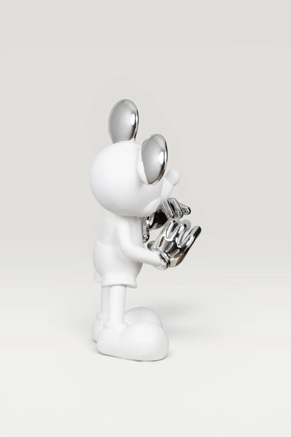 Love Mickey Dekoratif Obje - White Silver - 2