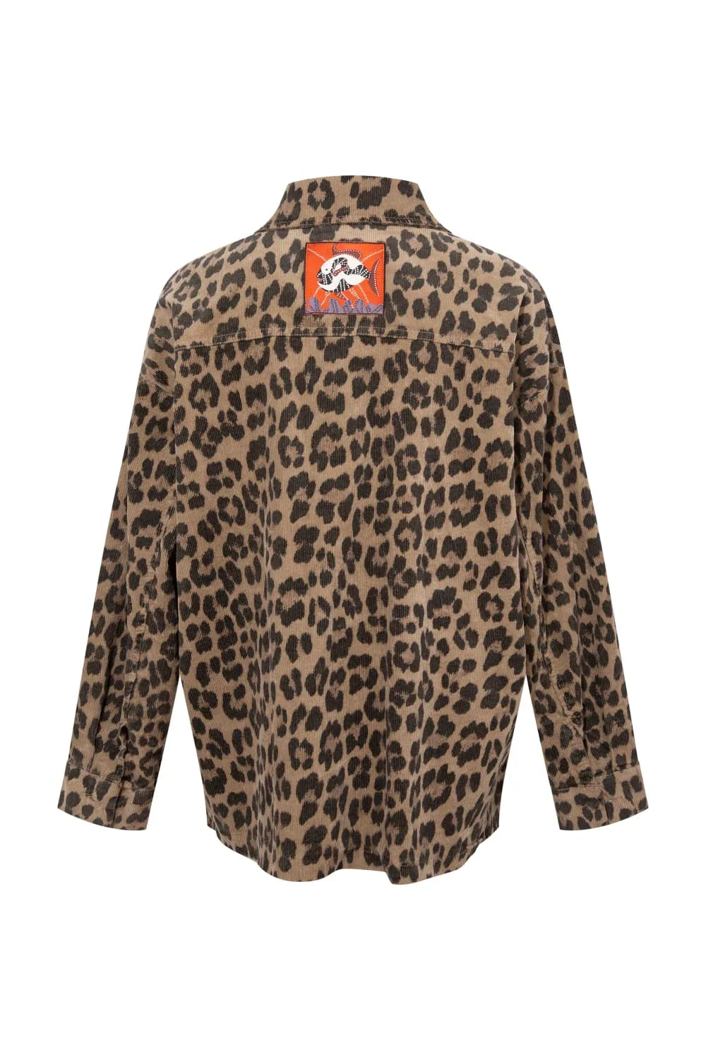 Le-Monade Dreams-Kadife Kahve Leopar Desenli Gömlek-Gömlek-2-roqelvaxirum.shop