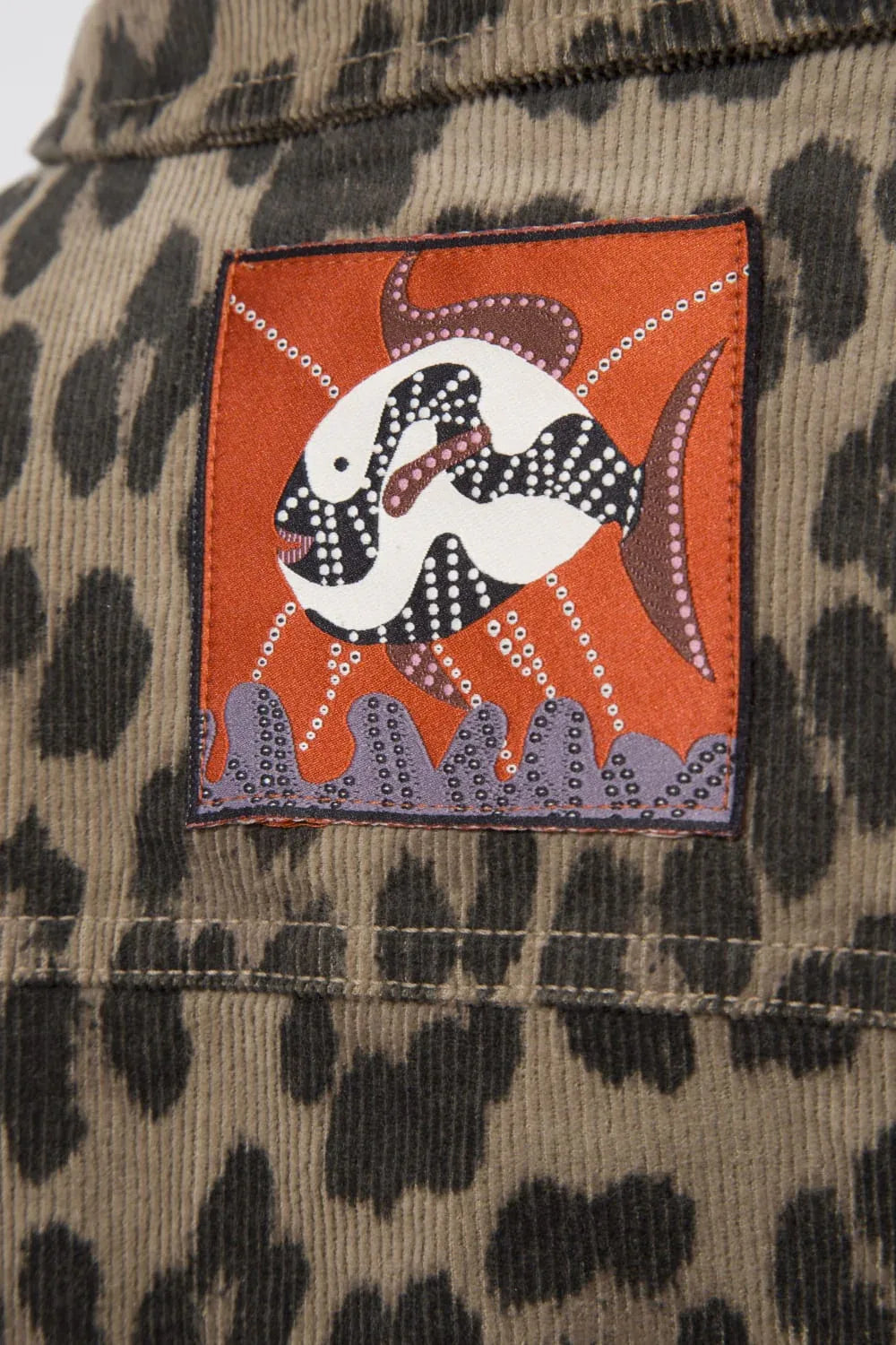 Le-Monade Dreams-Kadife Kahve Leopar Desenli Gömlek-Gömlek-7-roqelvaxirum.shop
