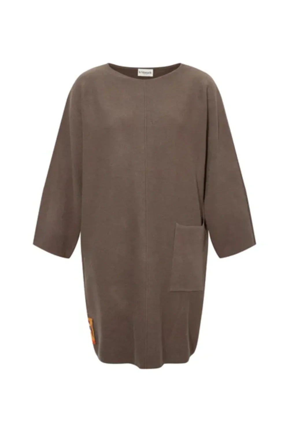 Le-Monade Dreams-Triko Haki Kısa Elbise-Elbise-1-roqelvaxirum.shop