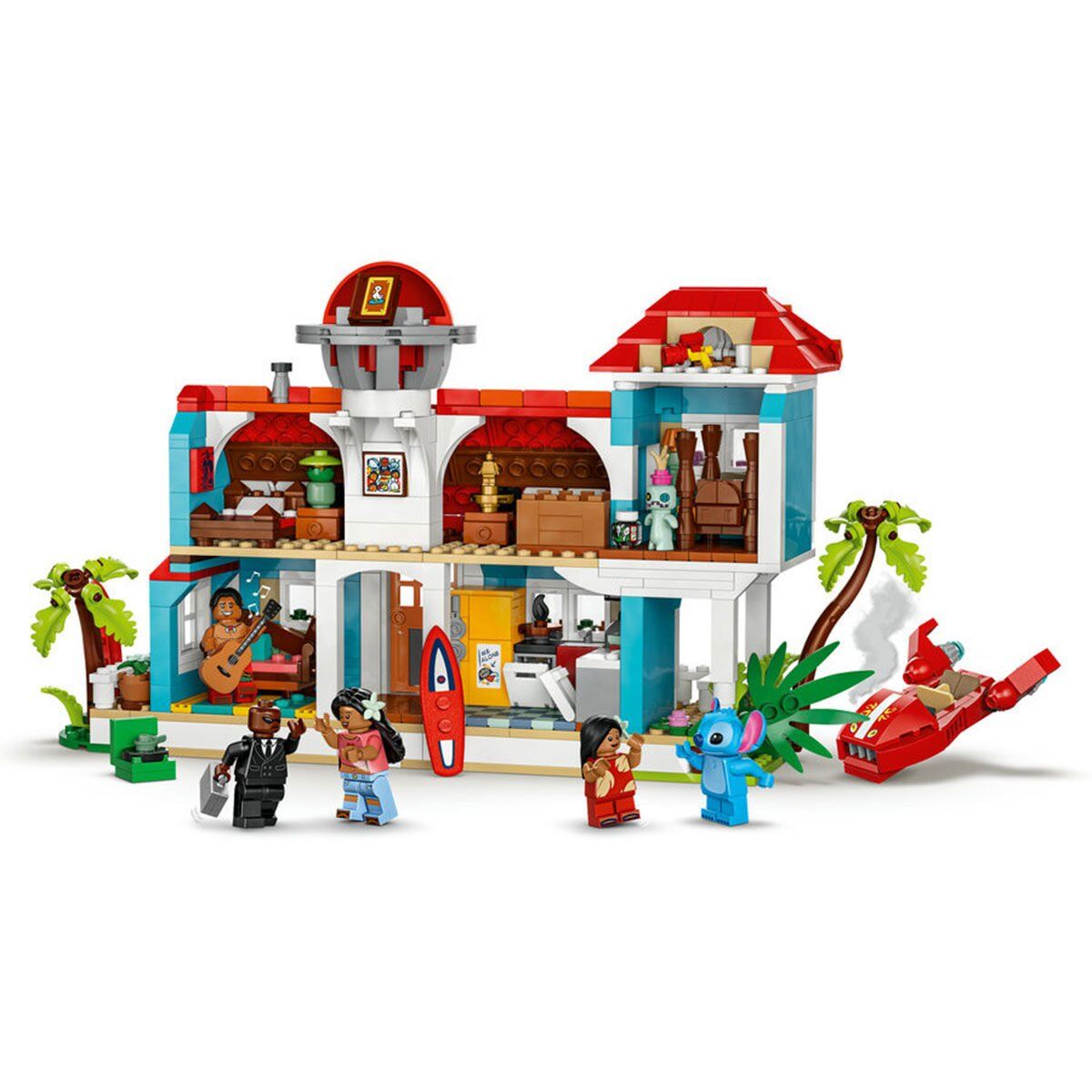 43268 Lego Disney Lilo Ve Stiç Plaj Evi 834 Parça +9 Yaş
