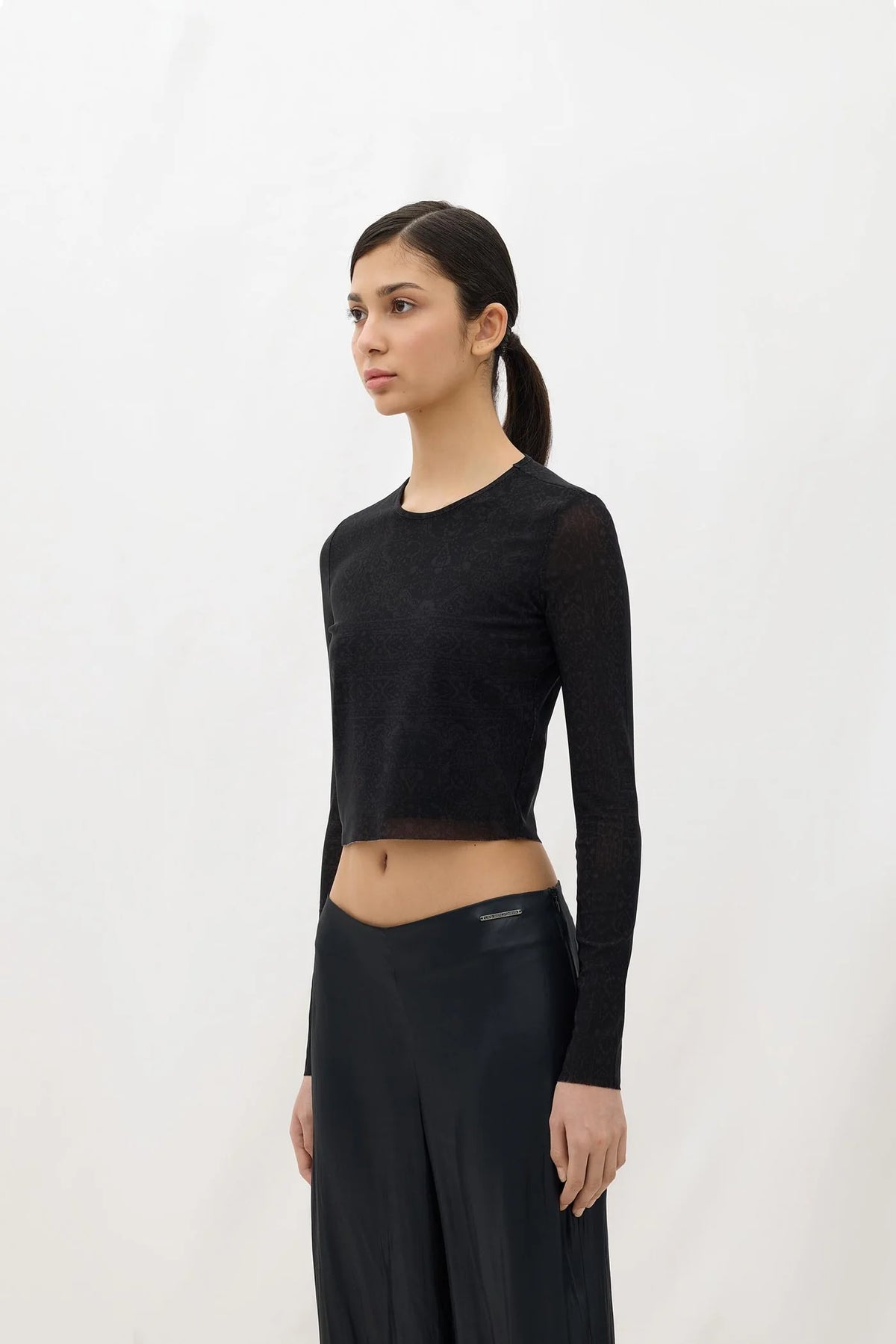 Les Benjamins-Blouse 001-Crop Top-2-roqelvaxirum.shop
