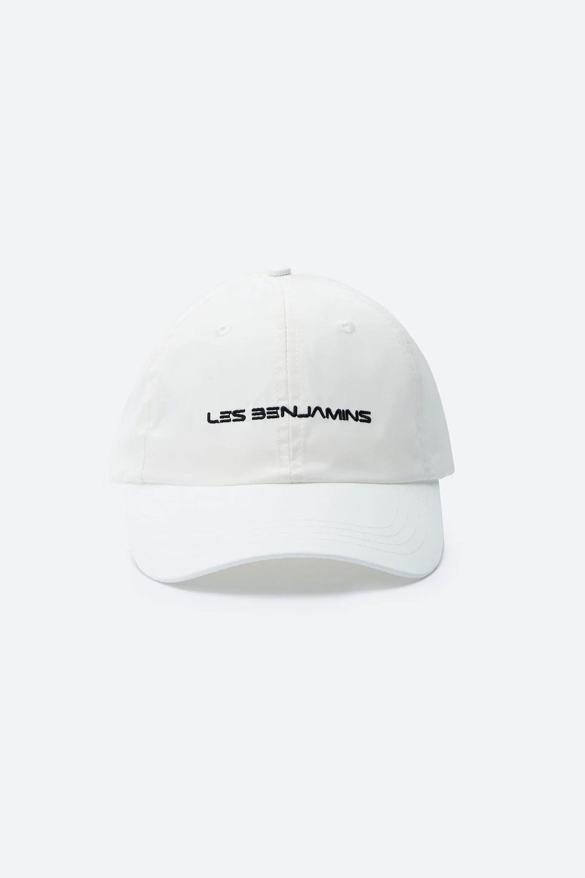 Les Benjamins-Cap 010 White-Şapka-1-roqelvaxirum.shop