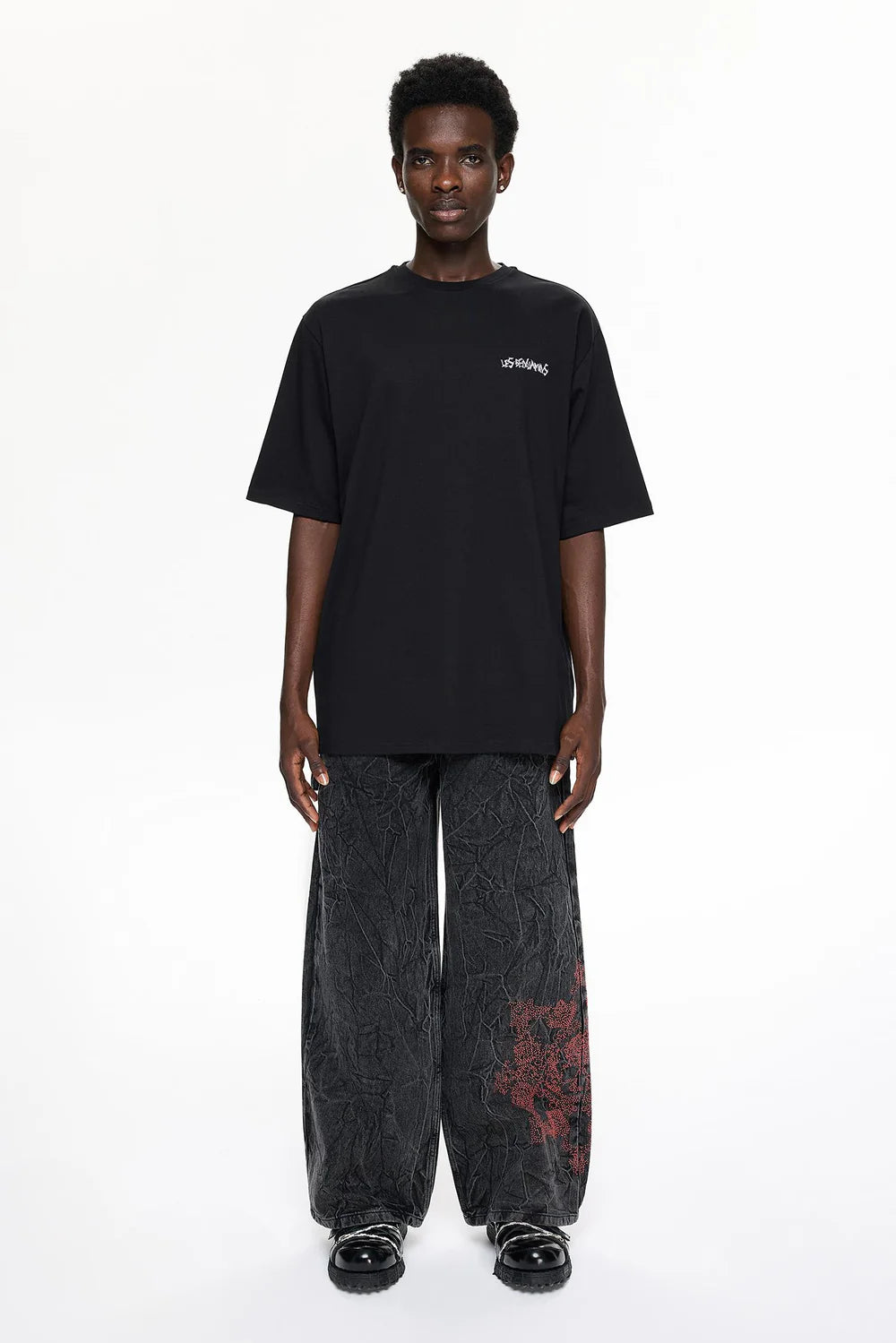 Les Benjamins-Oversized Tee 016-Sweatshirts & Hoodies-3-roqelvaxirum.shop