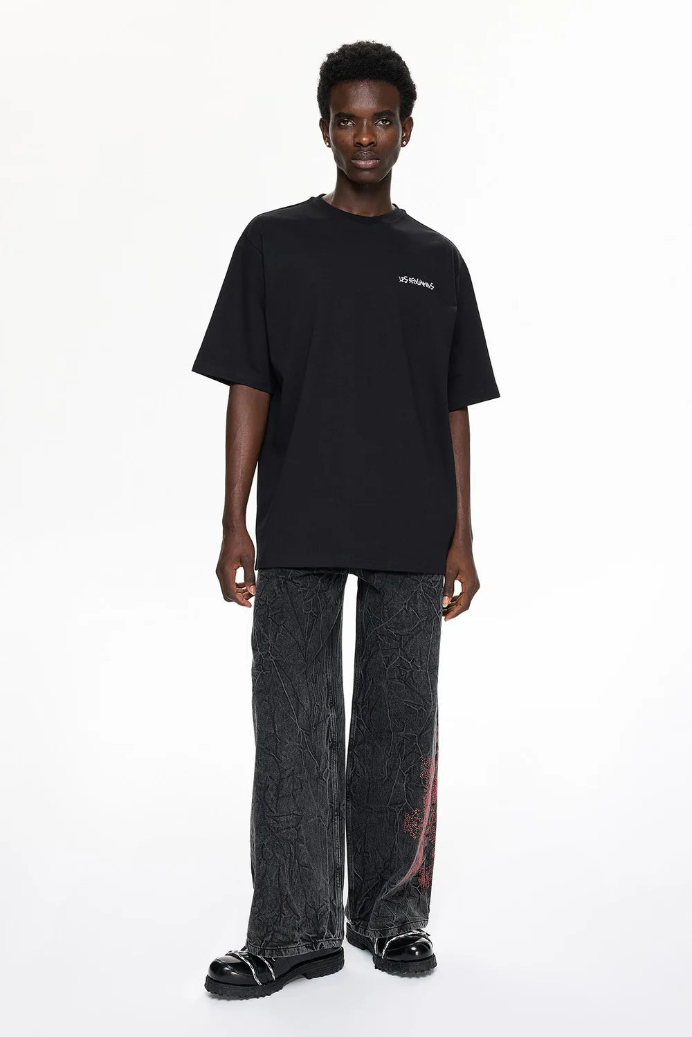 Les Benjamins-Oversized Tee 016-Sweatshirts & Hoodies-4-roqelvaxirum.shop
