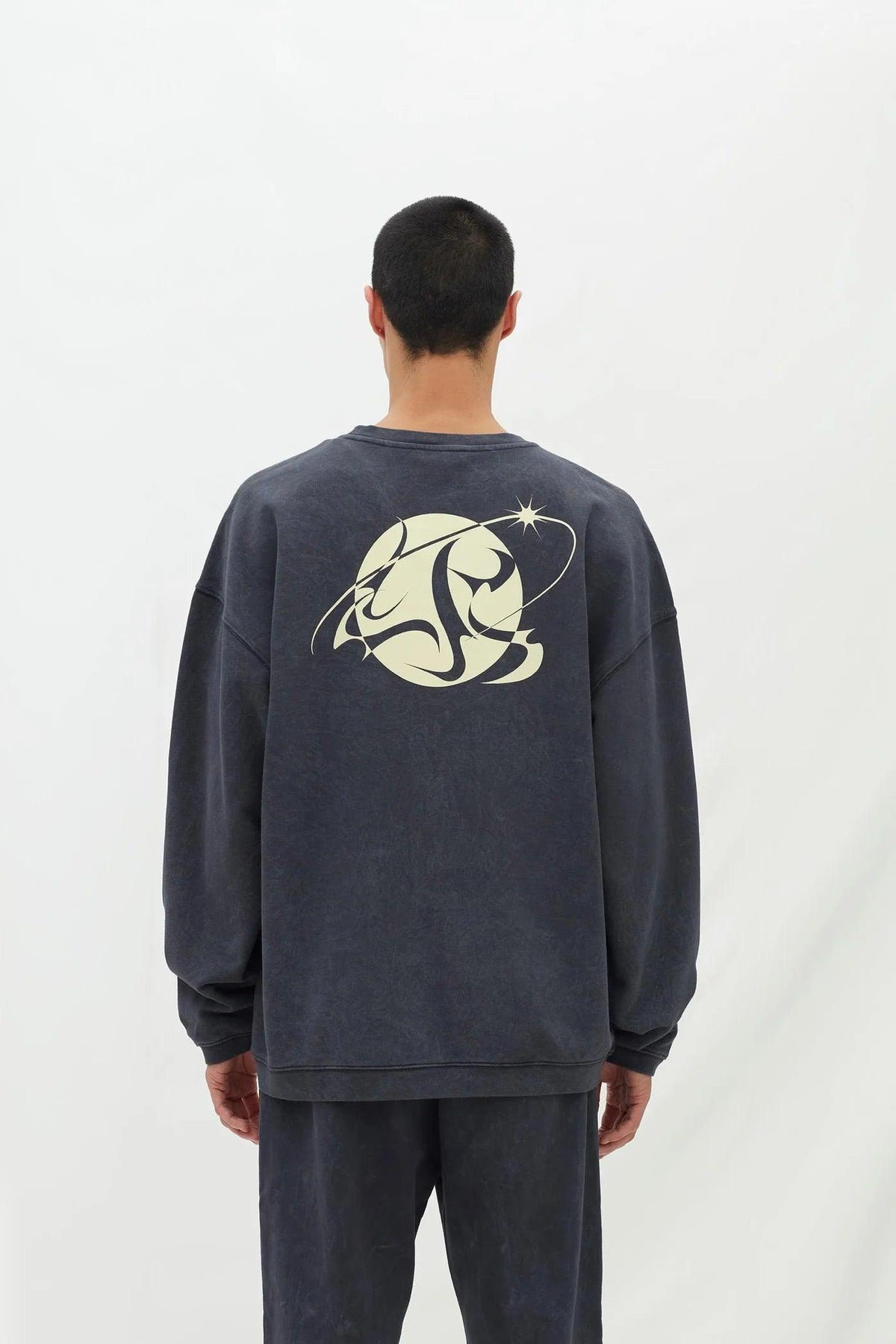 Les Benjamins-Relaxed Sweatshırt 001-Sweatshirts & Hoodies-2-roqelvaxirum.shop