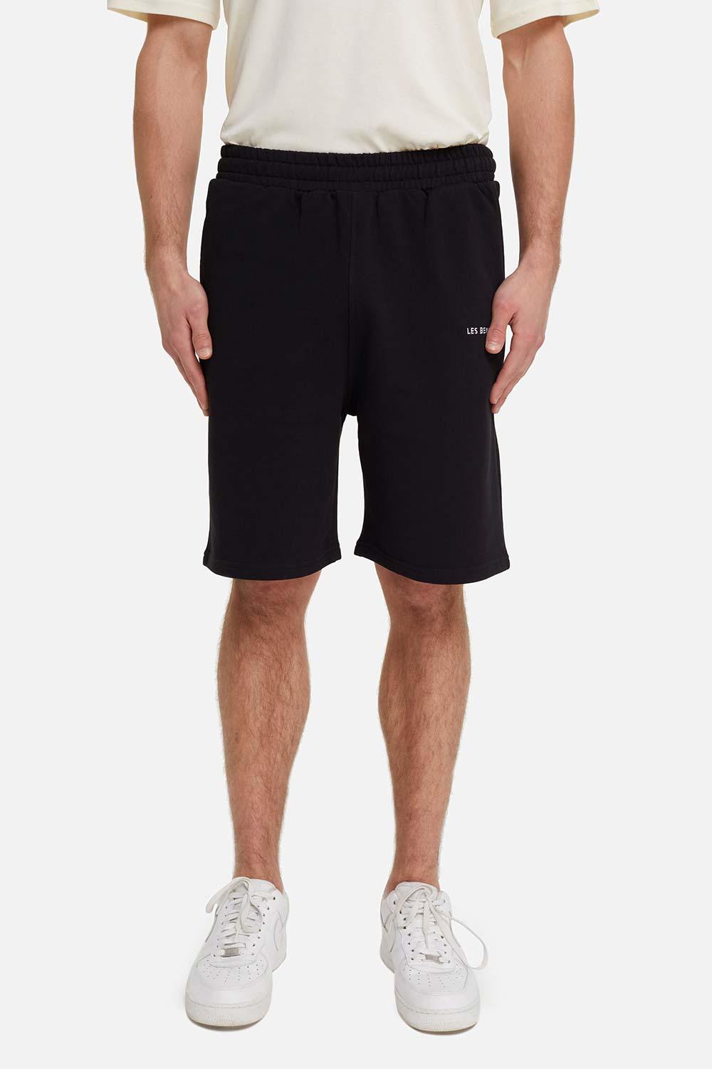 Les Benjamins-Short 002 - Black-Şort-5-roqelvaxirum.shop