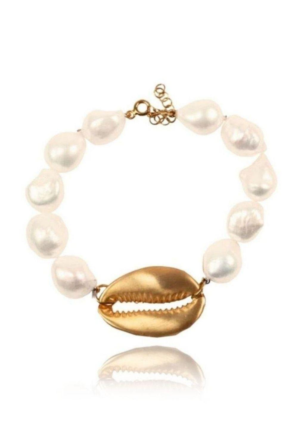 Linya Jewellery-Berla Midye İnci Bileklik-Bileklik-1-roqelvaxirum.shop