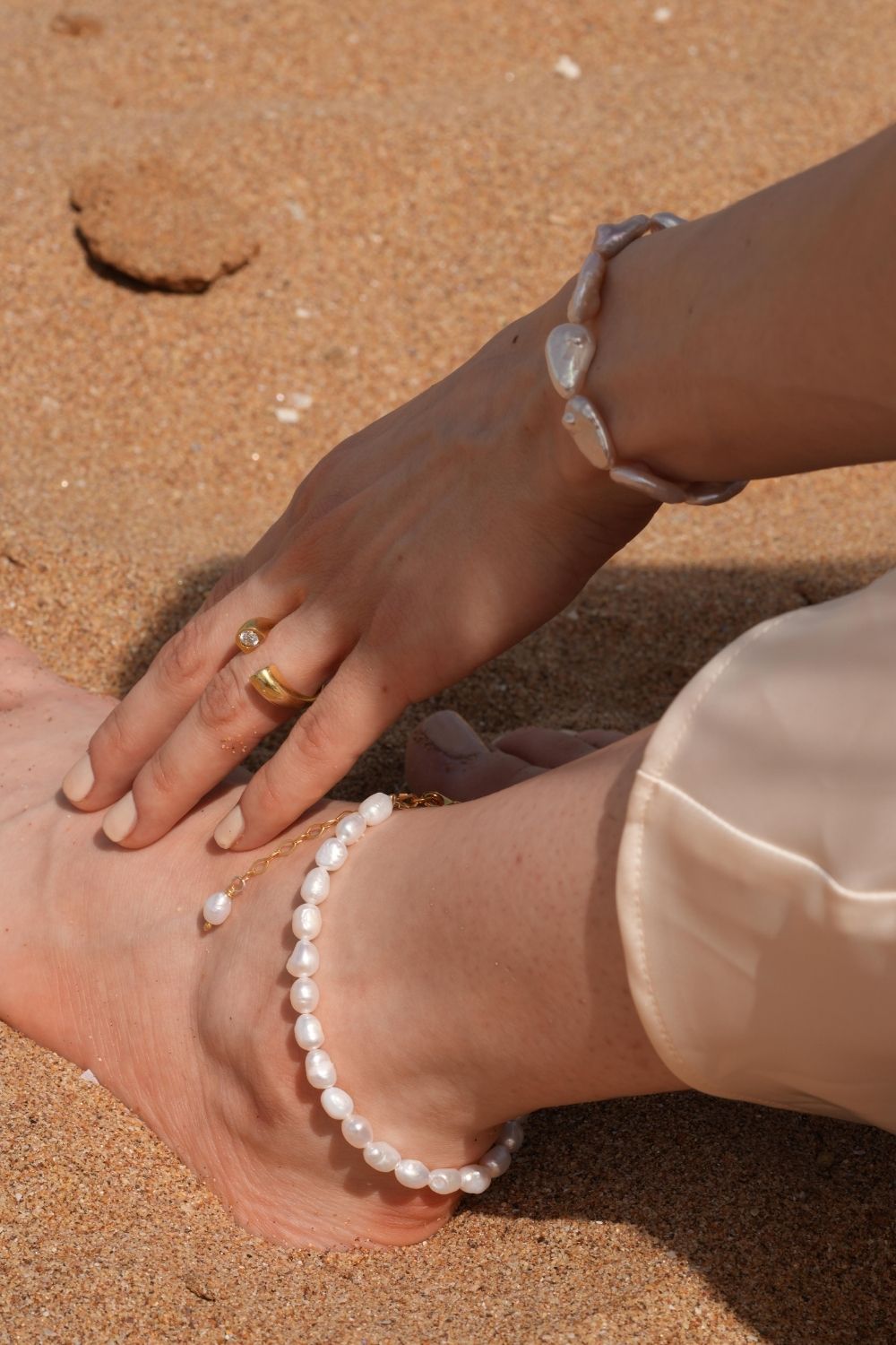 Linya Jewellery-Jodie İncili Halhal-Halhal-3-roqelvaxirum.shop