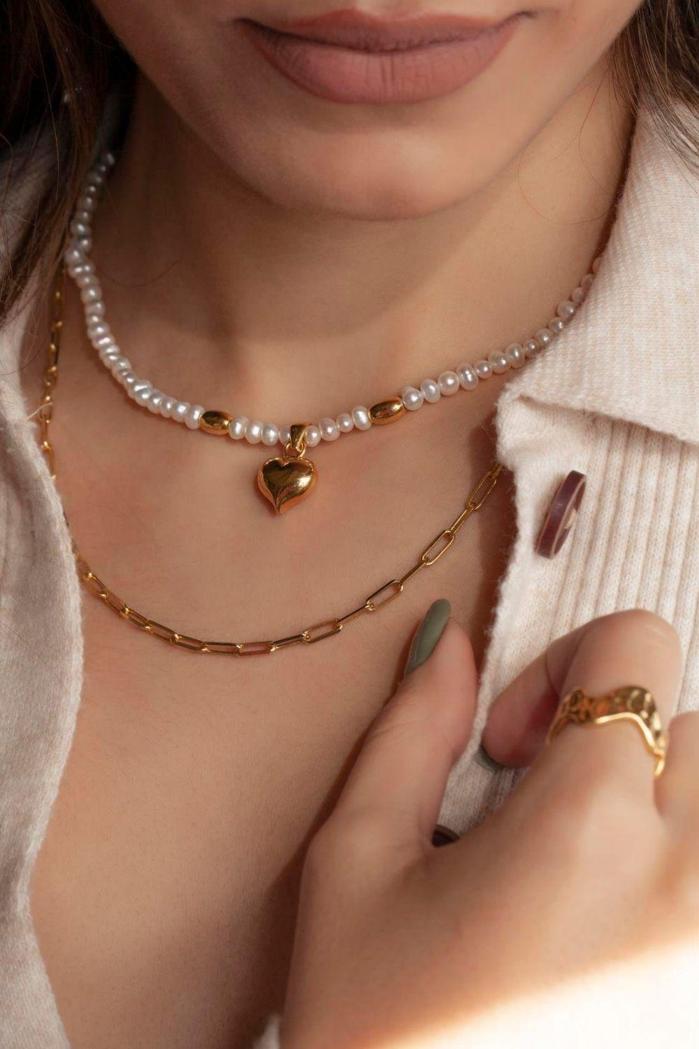 Linya Jewellery-Letsy Kalp İnci Kolye-Kolye-4-roqelvaxirum.shop