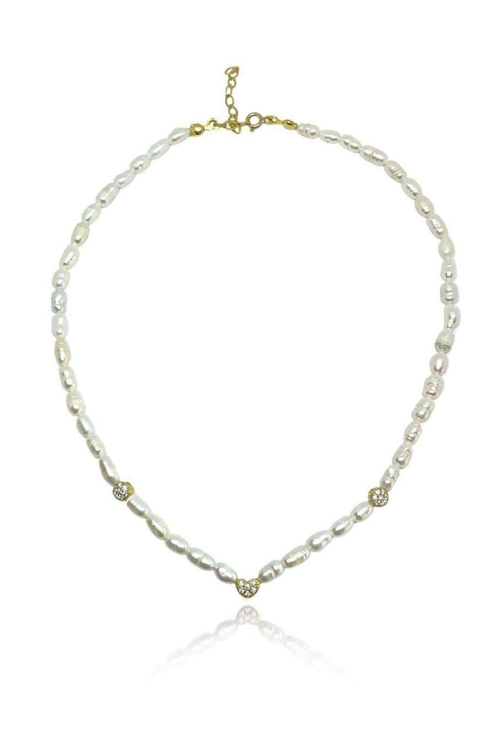 Linya Jewellery-Romes Kalpli İnci Kolye-Kolye-1-roqelvaxirum.shop