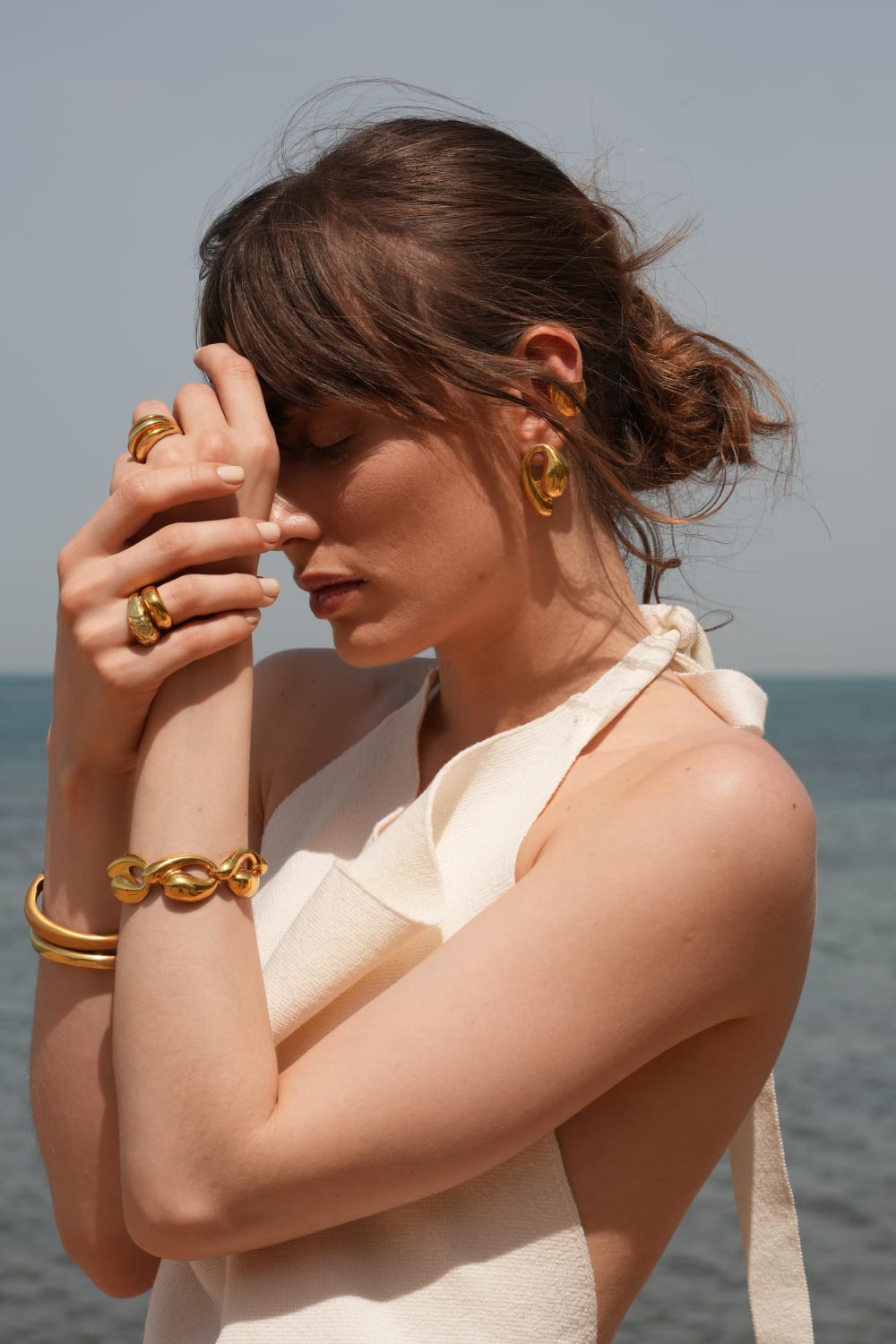 Linya Jewellery-Tina Büyük Midye Bileklik-Bileklik-3-roqelvaxirum.shop