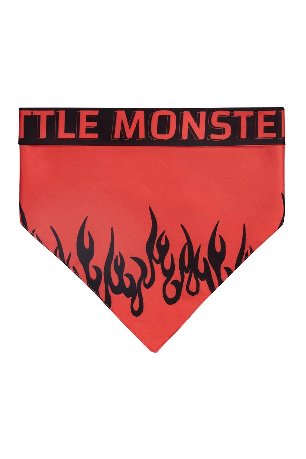 Little Monsters-LM Black Fire Bandana-Köpek-2-roqelvaxirum.shop