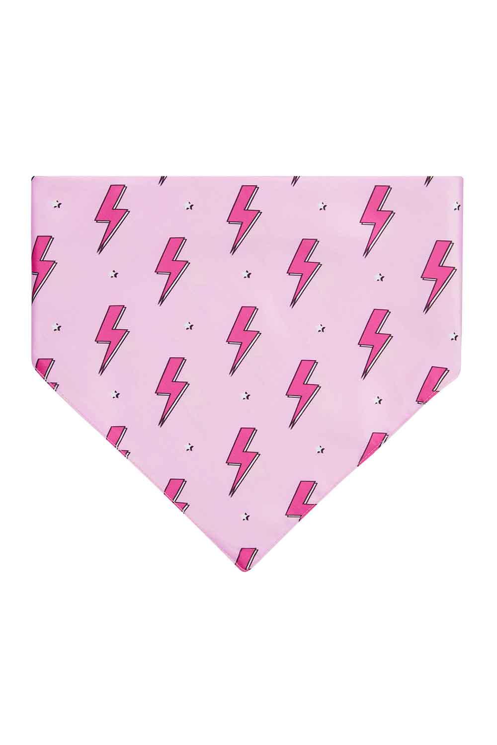 Little Monsters-Pink Flash Bandana-Köpek-3-roqelvaxirum.shop