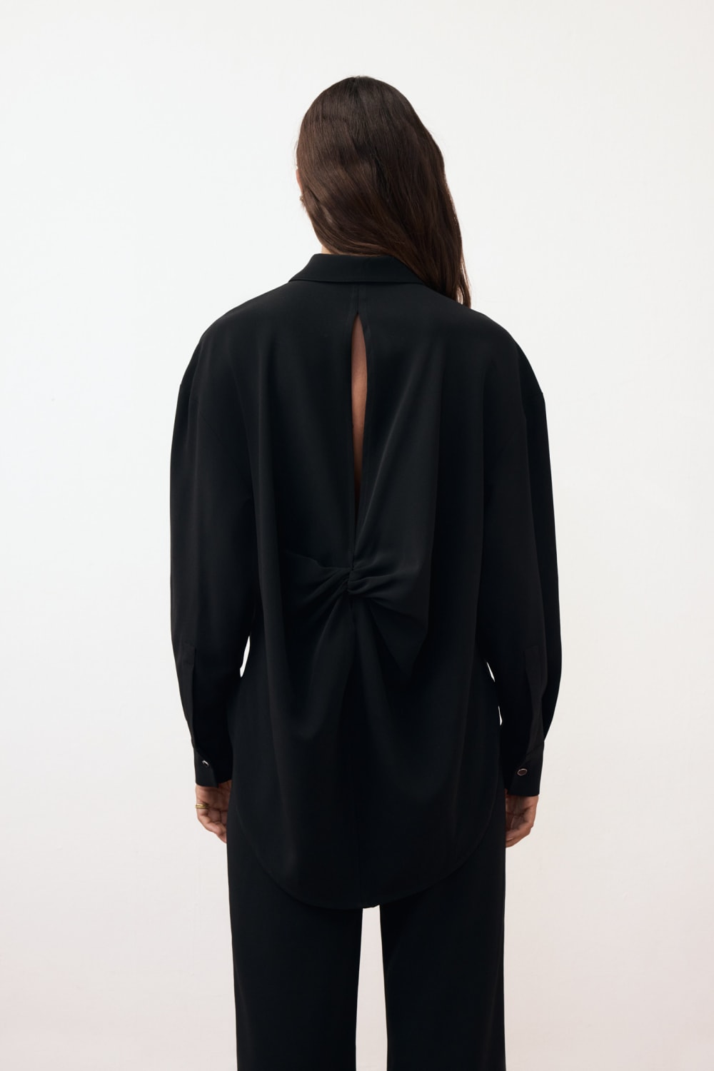 Lucentie-Aila Black Shirt-Bluz-1-roqelvaxirum.shop