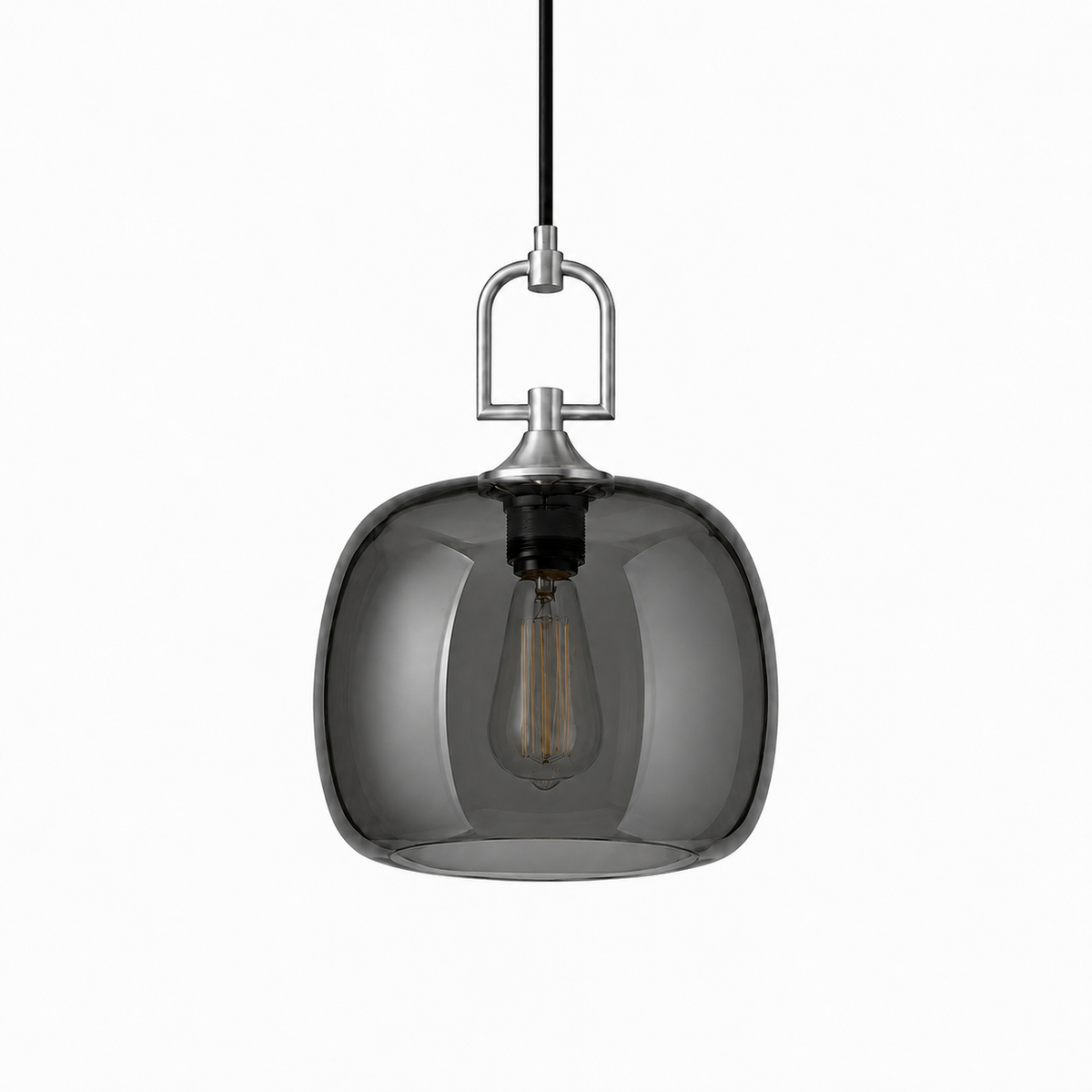 Lumiana-Aurelia Small Cam Sarkıt Krom-Avize-3-roqelvaxirum.shop