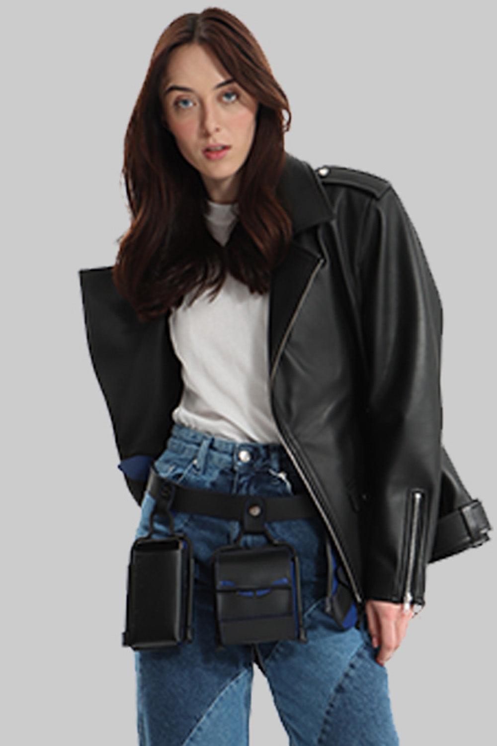 MX Clan-MX-10 Biker Siyah-Deri Mont-2-roqelvaxirum.shop