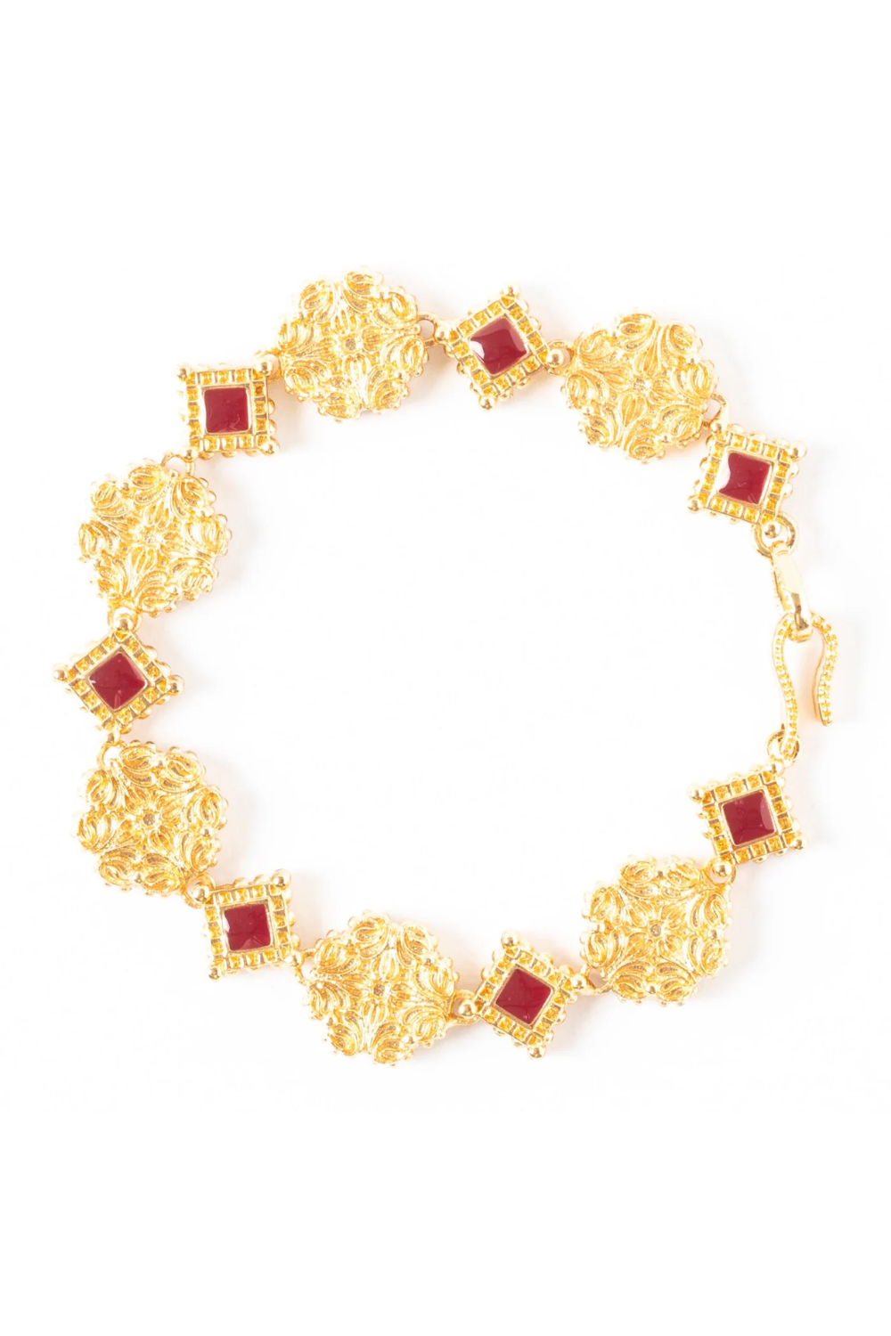 Maison Lygos-Galla Placidia Kare Bileklik-Bileklik-1-roqelvaxirum.shop