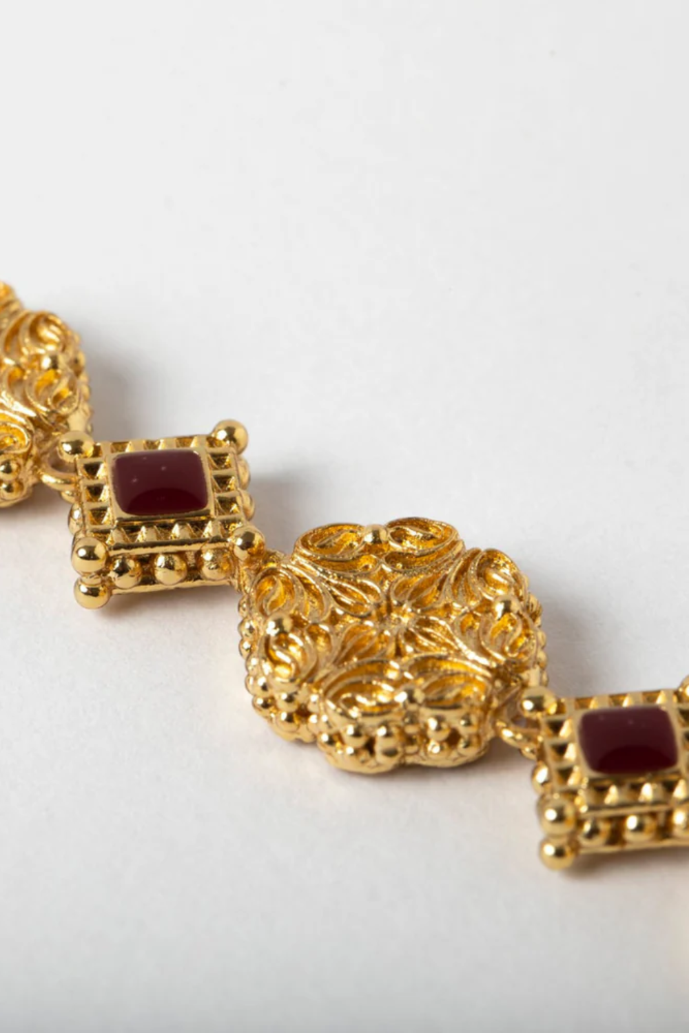 Maison Lygos-Galla Placidia Kare Bileklik-Bileklik-2-roqelvaxirum.shop