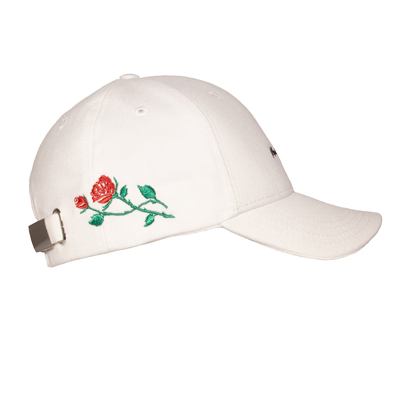 Maison Sacrée-La Rose Du Jardin White Black Two Pack-Şapka-5-roqelvaxirum.shop