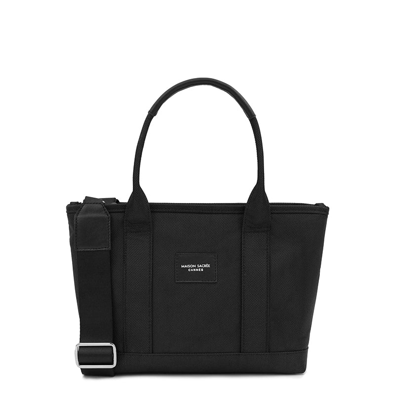 Maison Sacrée-Miramar Winter Siyah Mini Kol Çantası-Omuz Çantası-1-roqelvaxirum.shop