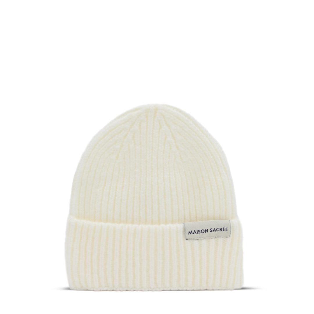Maison Sacrée-Pink White Burgundy Beanie Three Pack-Bere-3-roqelvaxirum.shop
