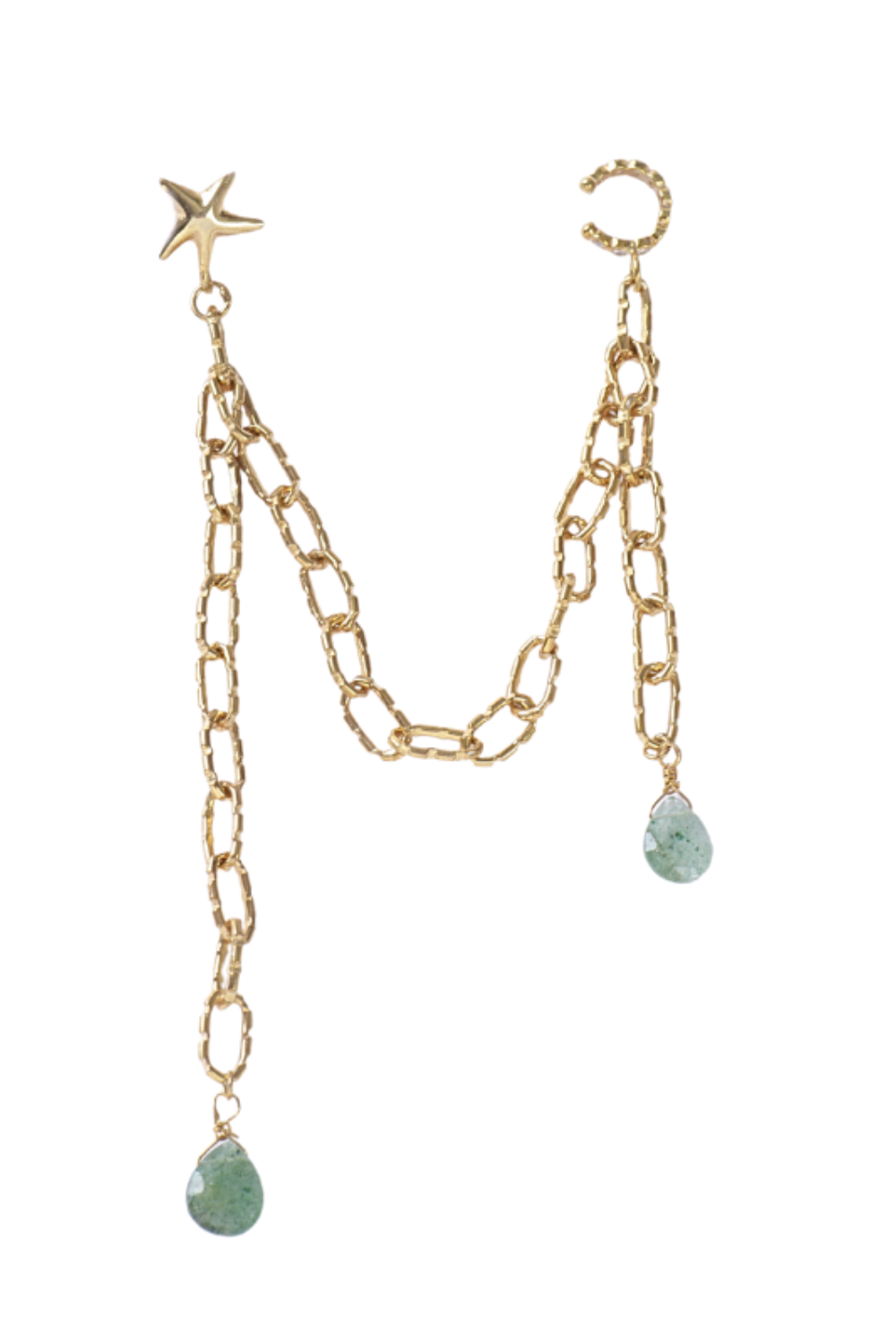 Manus In Mano-Vila Gümüş Earcuff Küpe-Küpe-1-roqelvaxirum.shop