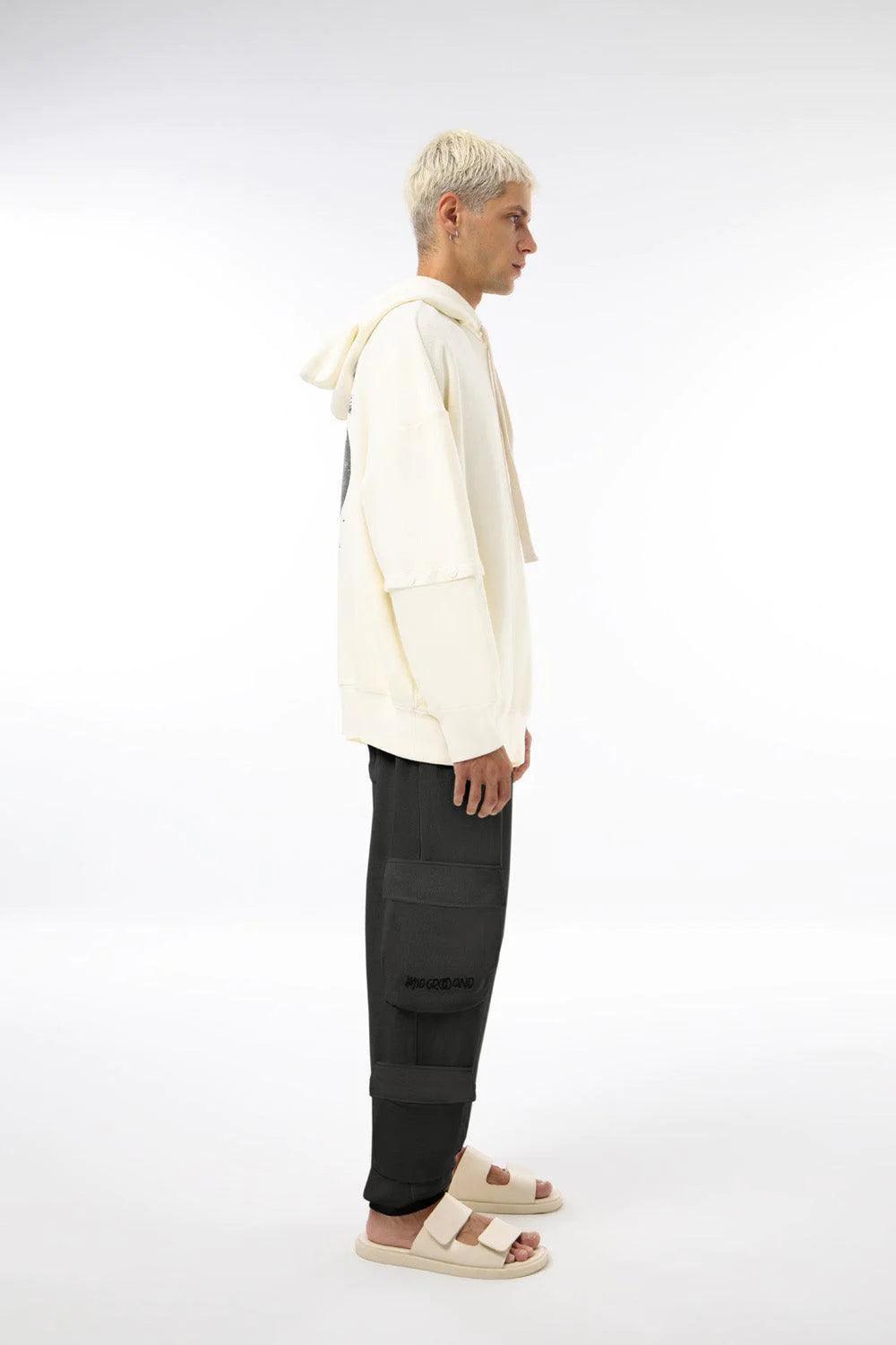 Midground-VICE - Drop #M011 Sweat Pant - Black-Eşofman-3-roqelvaxirum.shop