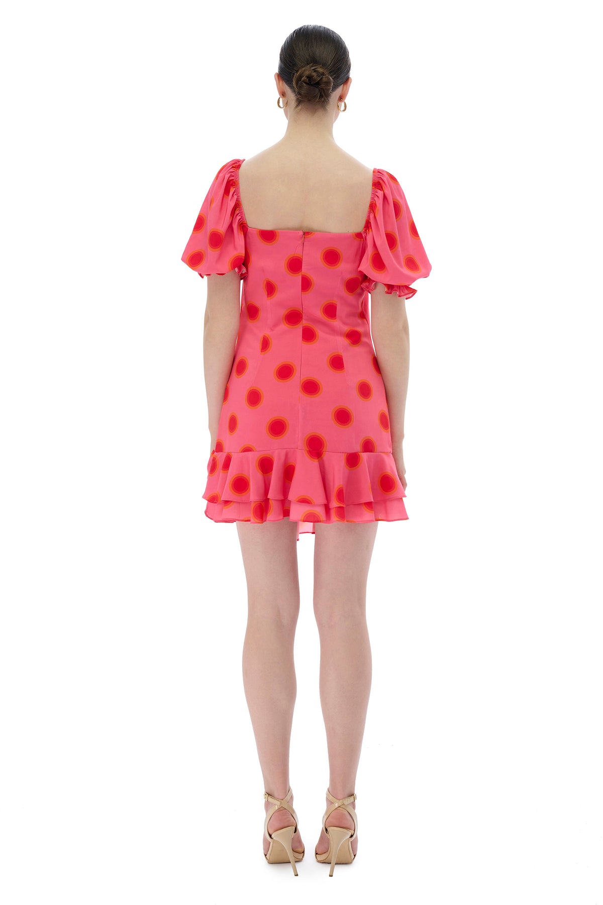 Miha-Amy Elbi̇se Turuncu-Elbise-3-roqelvaxirum.shop