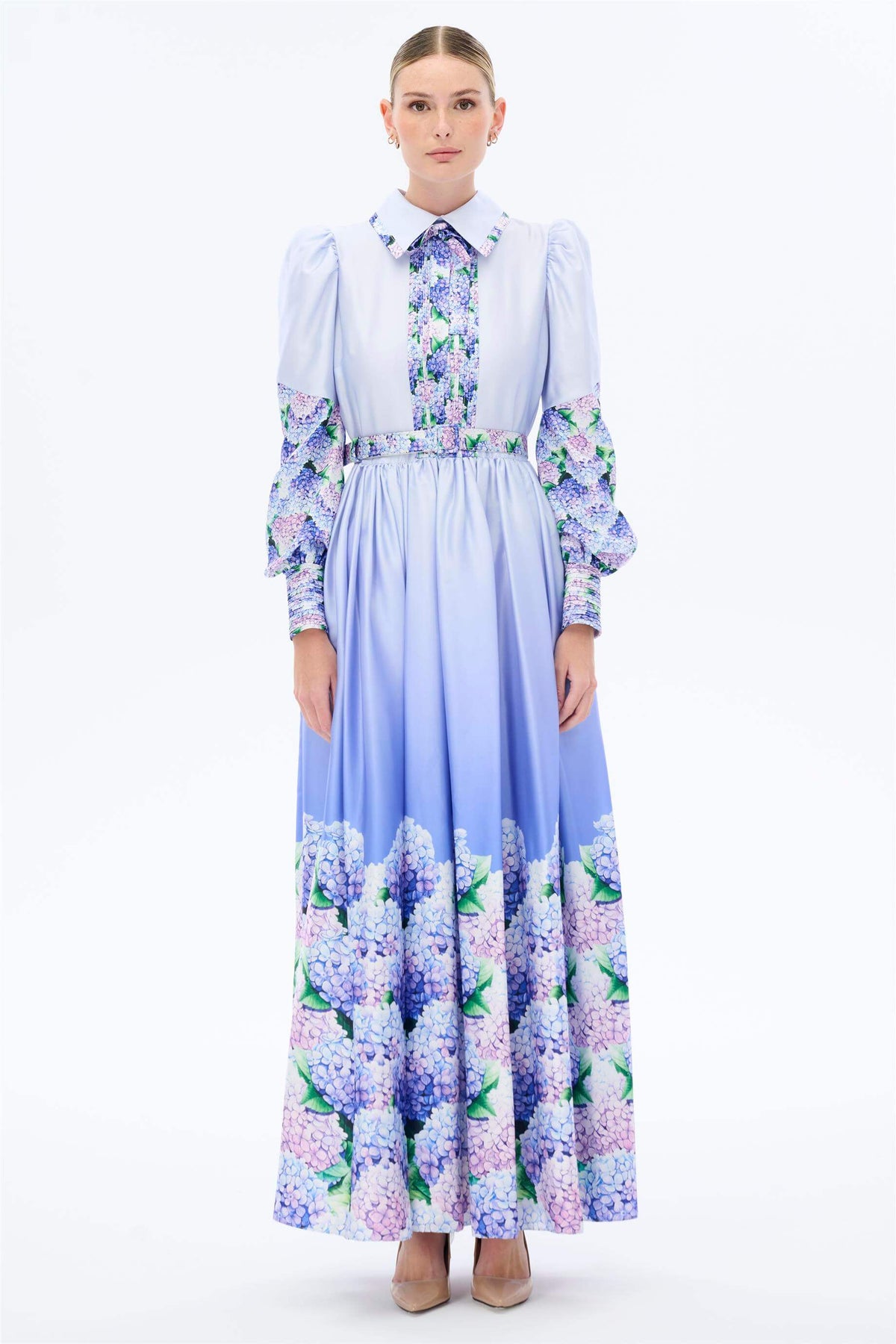 Miha-Balon Kollu Elbi̇se-Elbise-1-roqelvaxirum.shop