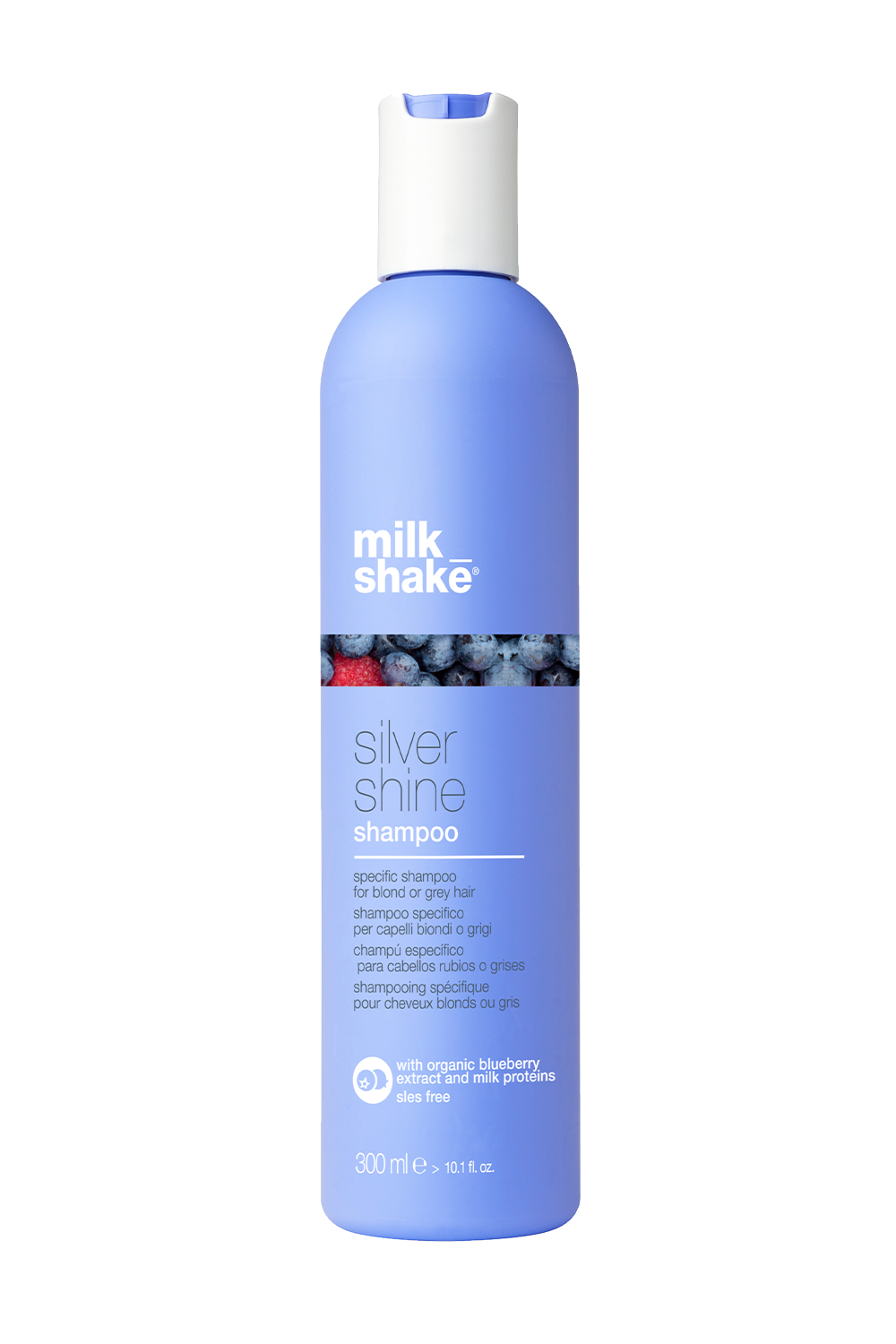 Milk Shake-Silver Shine Shampoo Sarı Saçlar İçin Özel Mor Şampuan 300 Ml Sarı Saçlar İçin Özel Mor Şampuan-Şampuan-1-roqelvaxirum.shop