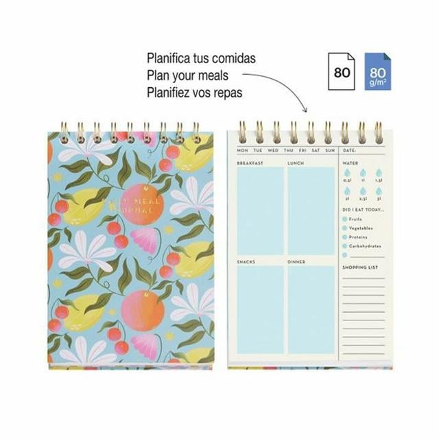Miquelrius-Miquelrius Happy Fruits Daily Meal Journal Telli Defter-Defter-2-roqelvaxirum.shop