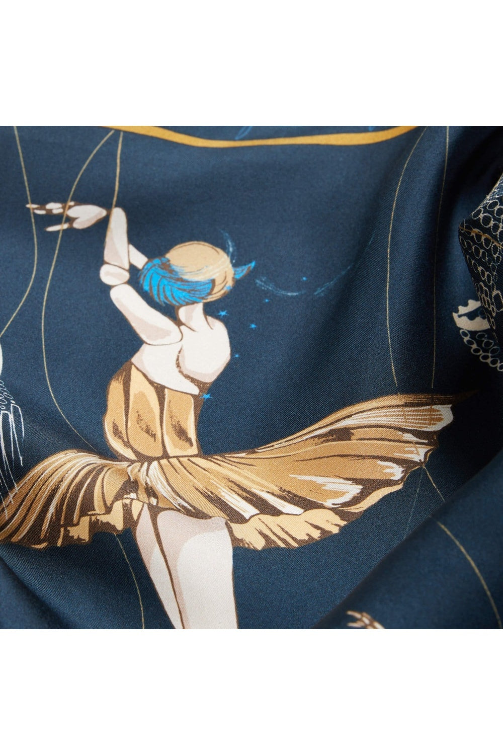 Mokoshe-Ballerinas & Blue - Wool-Şal & Fular-8-roqelvaxirum.shop