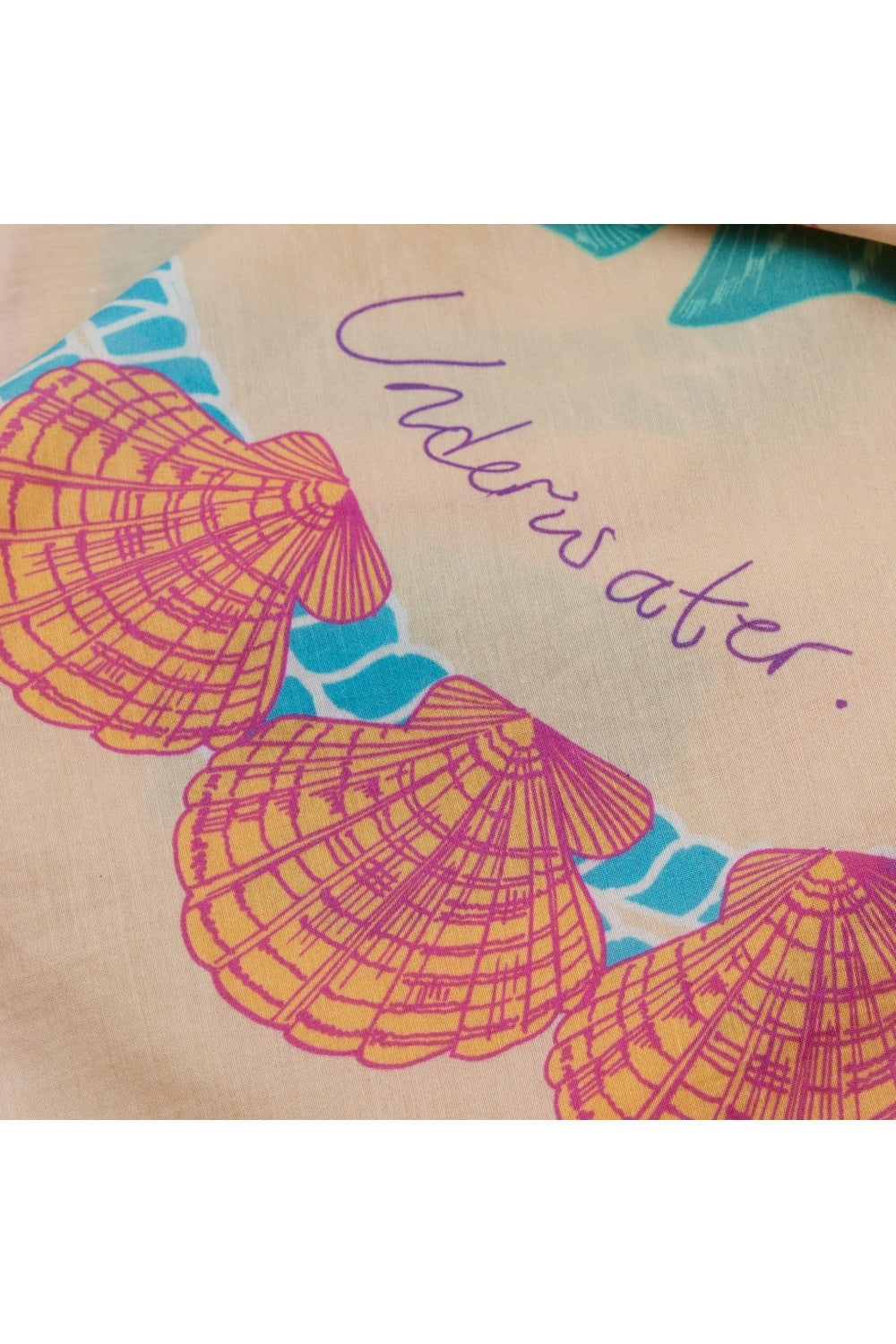 Mokoshe-Underwater & Beige And Orange-Şal & Fular-4-roqelvaxirum.shop